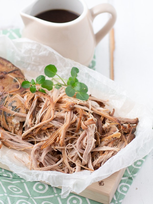 Slow-Cooker Pulled Pork with Japanese Plum Sauce
