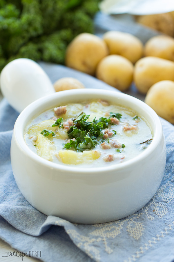 Slow Cooker Zuppa Toscana and a Giveaway! 