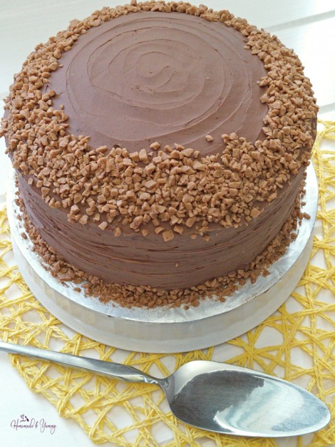 Speckled Toffee Cake