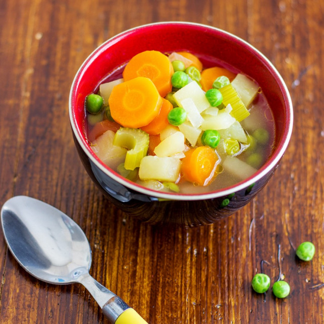 Spring Vegetables Soup