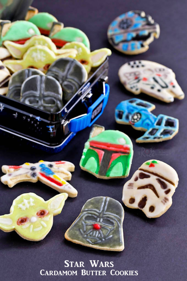 Star Wars Cardamom Butter Cookies