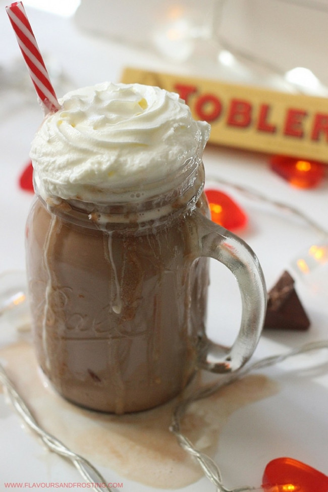 2 Minute Toblerone Hot Chocolate