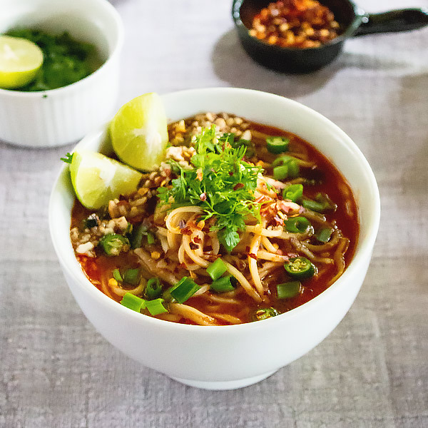 Spicy Thai Noodle Soup