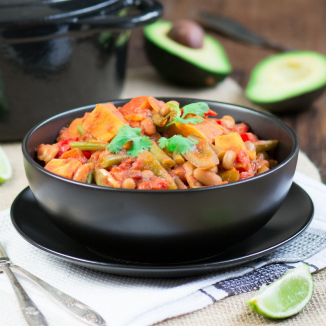 Three Bean And Vegetable Chilli
