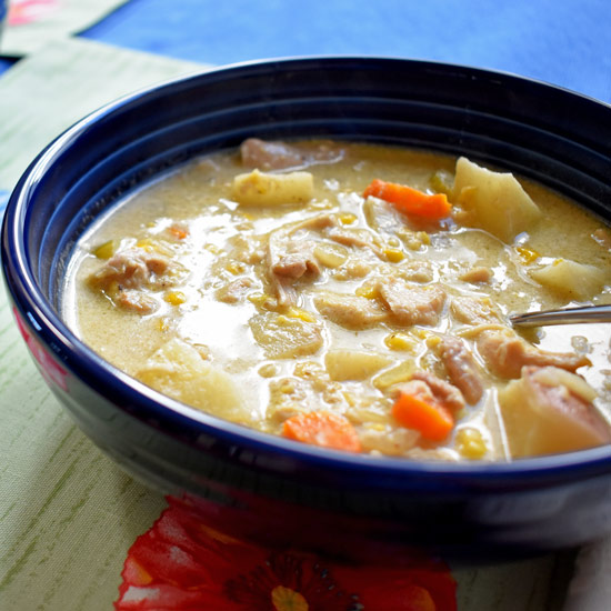 Slow Cooker Chicken and Corn Chowder