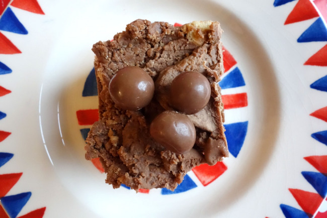 chocolate and malteaser tiffin