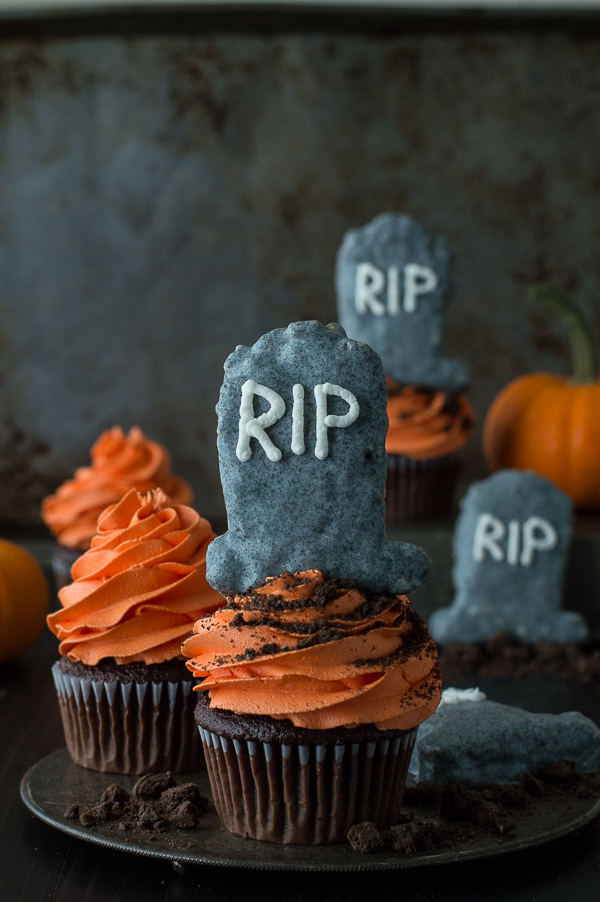 Tombstone Cupcakes