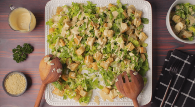 The Best Vegan Caesar Salad Recipe