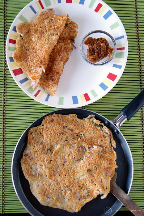 (Vermicelli) Semiya Dosa | South Indian Breakfast recipe