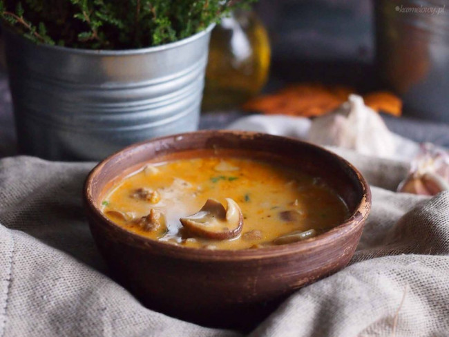 Hungarian Mushroom And Meat Soup