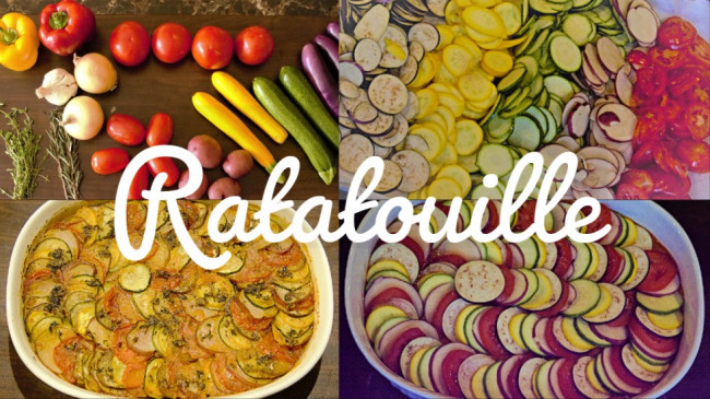 Ratatouille Recipe with Roasted Vegetable Sauce