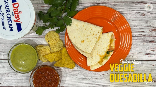 How to make Veggie Quesadilla Recipe