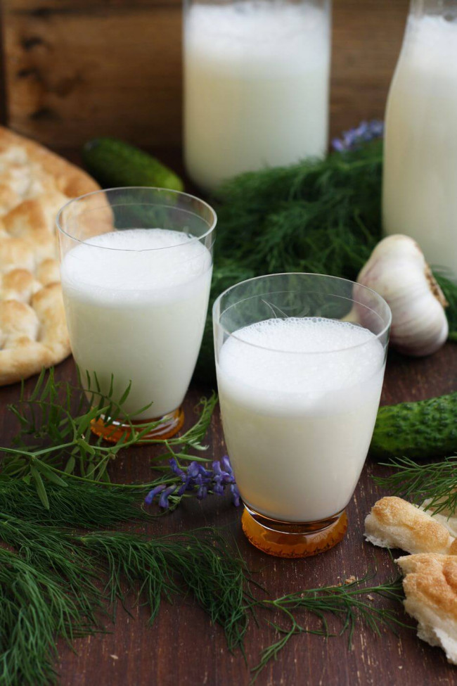 Ayran: Turkish Yogurt Drink 