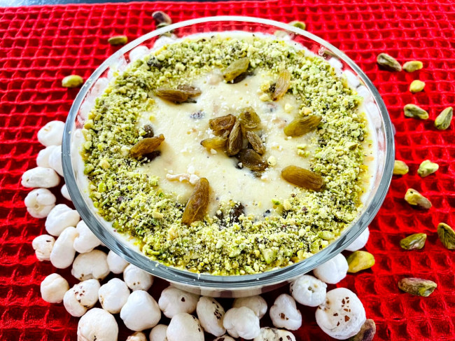 Phool Makhana Navratri Kheer Recipe - Spicyum