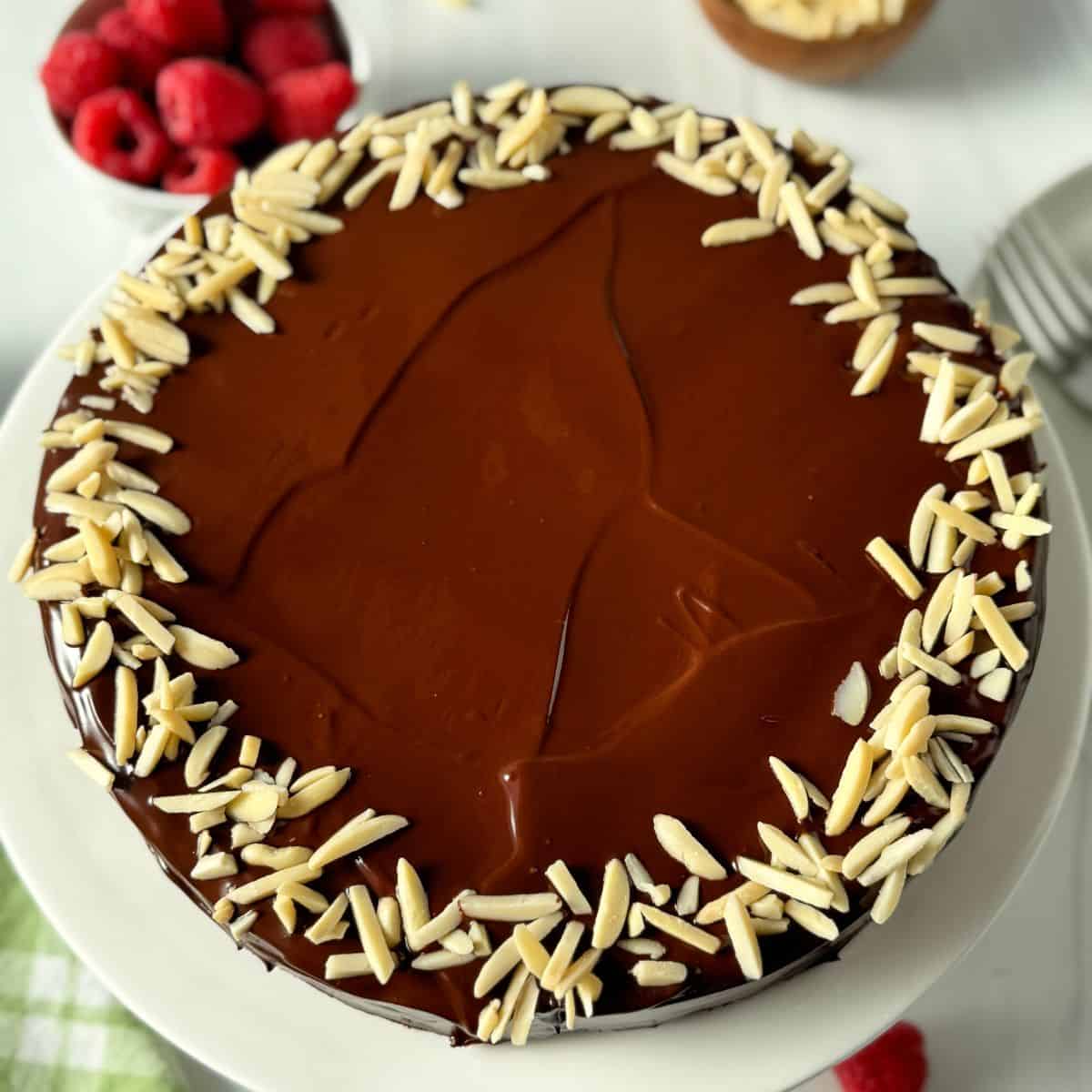 Chocolate Almond Torte