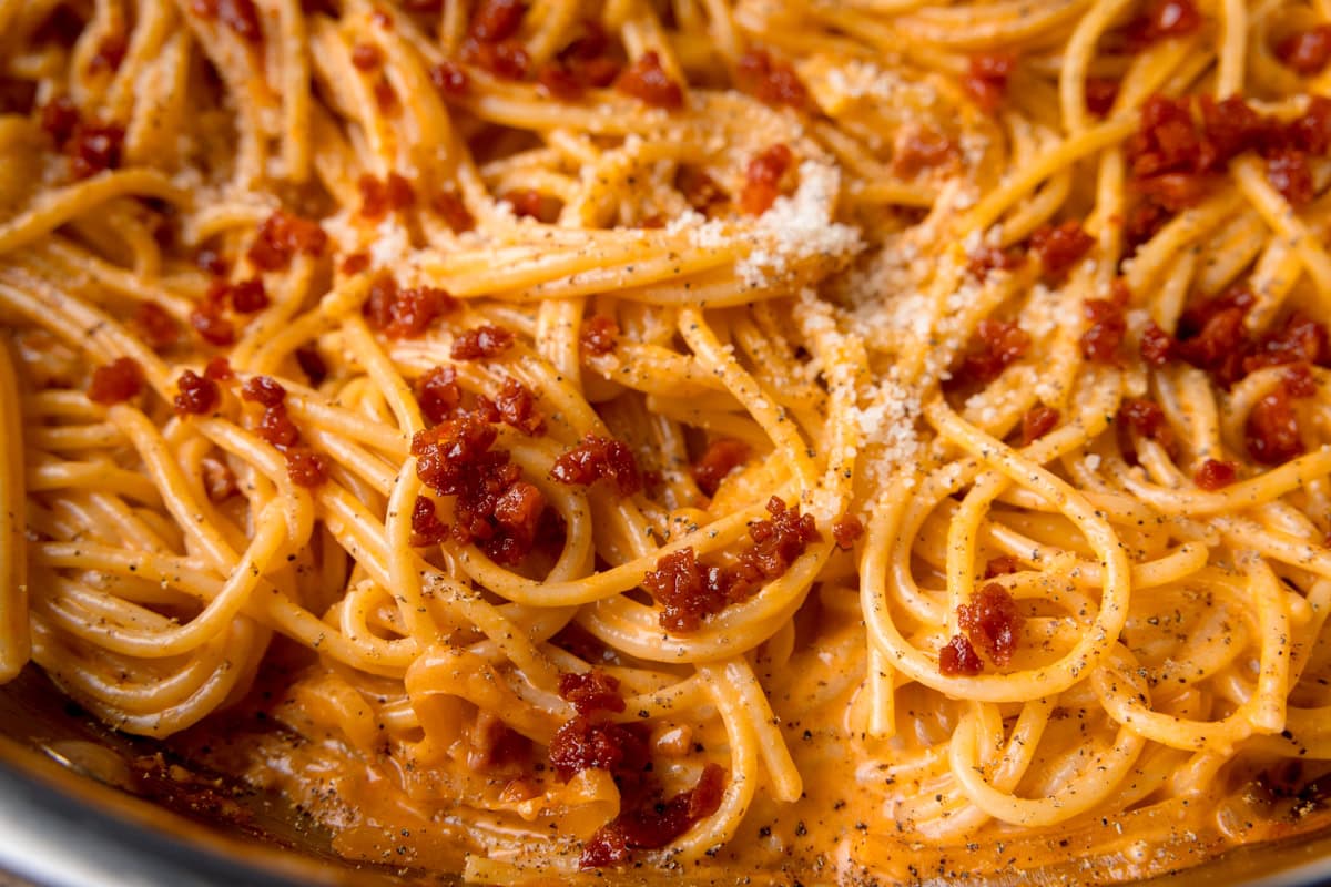 One-Pan Chorizo Spaghetti