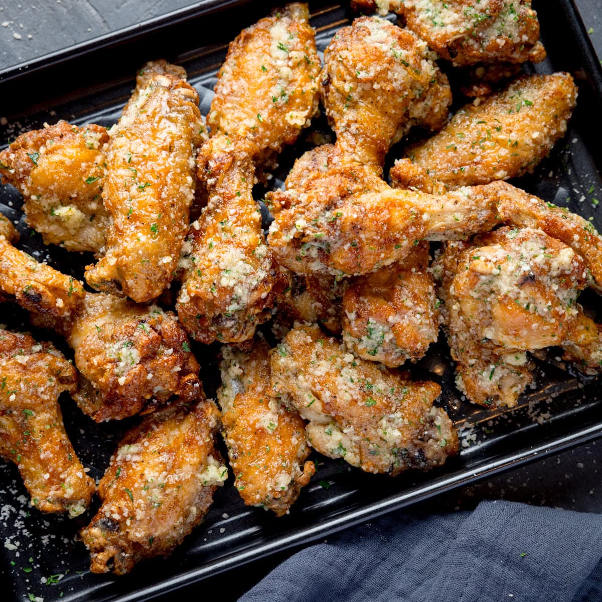 Garlic Parmesan Chicken Wings