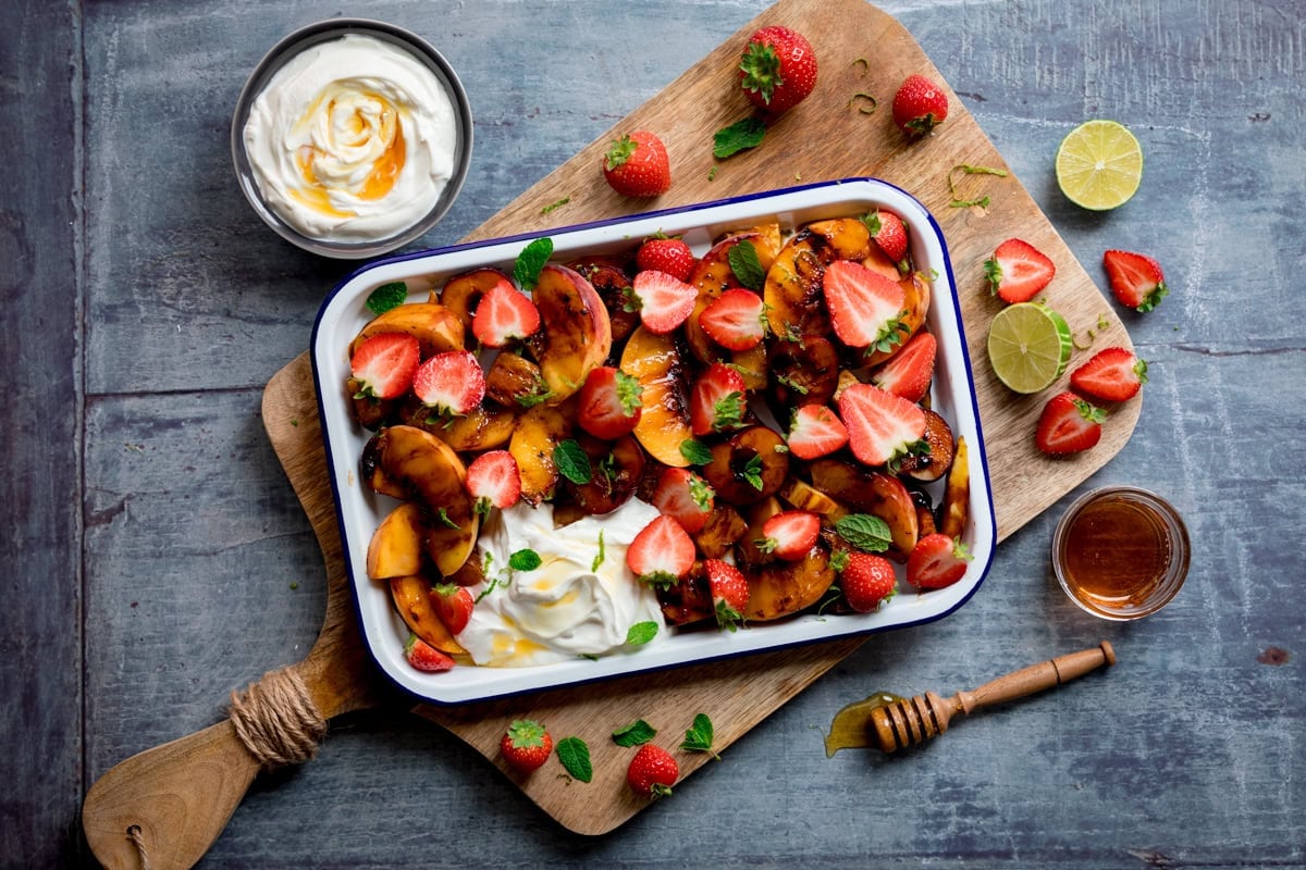 Griddled Fruit Salad