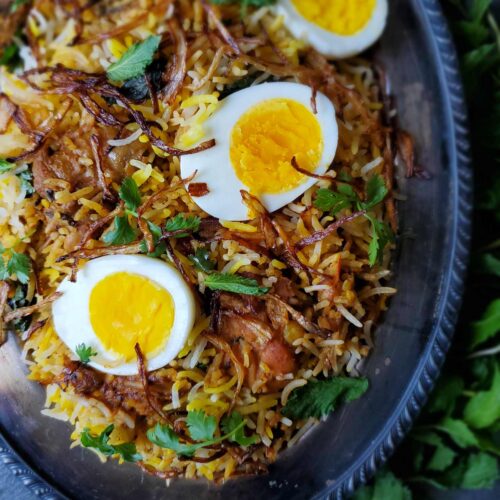 Chicken Dum Biryani (Pakki style)