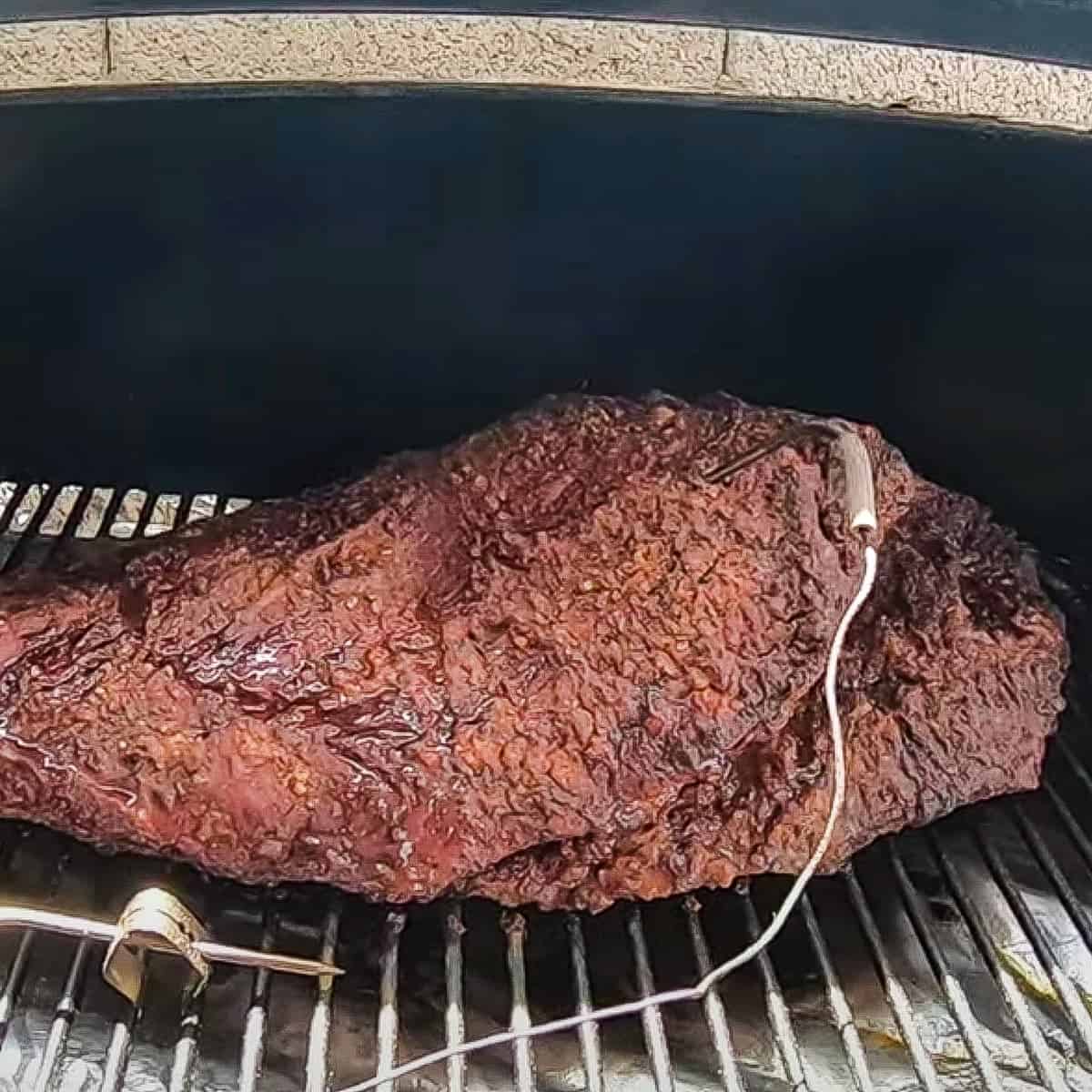 Hot and Fast Brisket on a Pellet Grill
