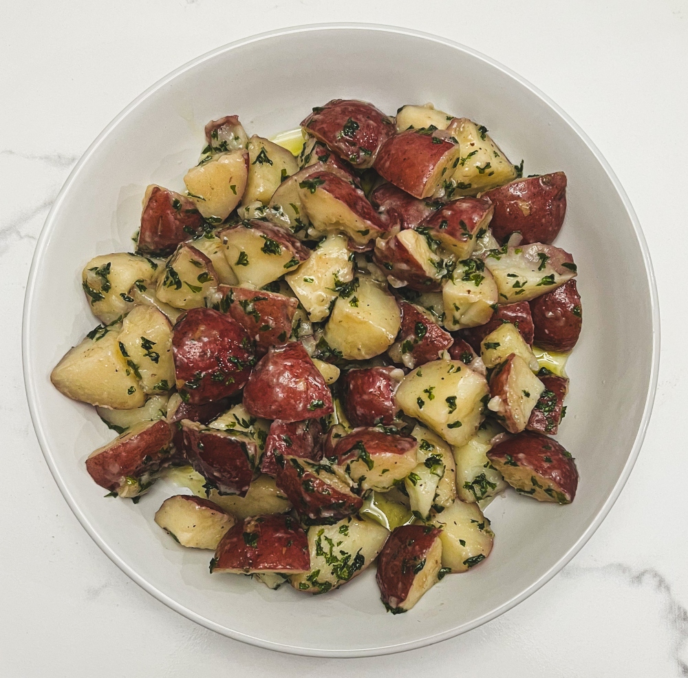 Parsley Buttered Potatoes