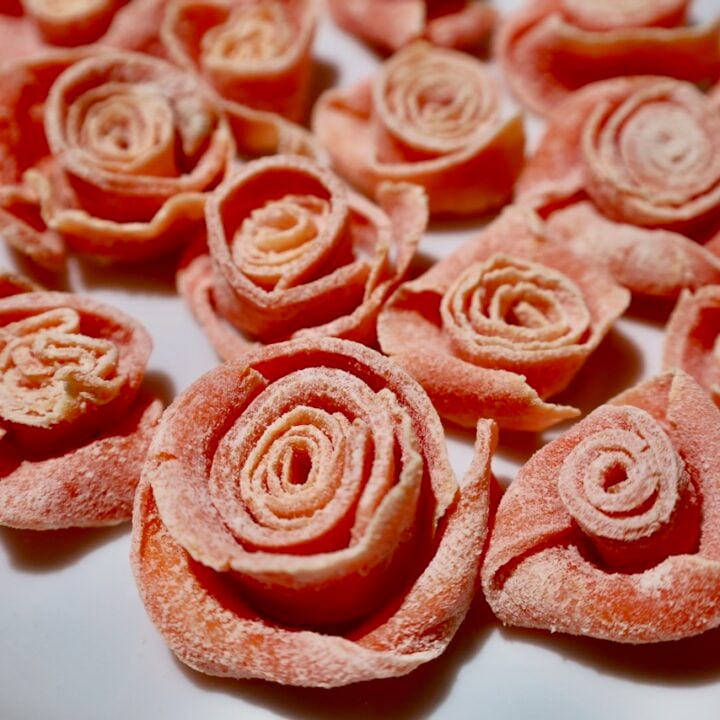 Candied Carrot Roses