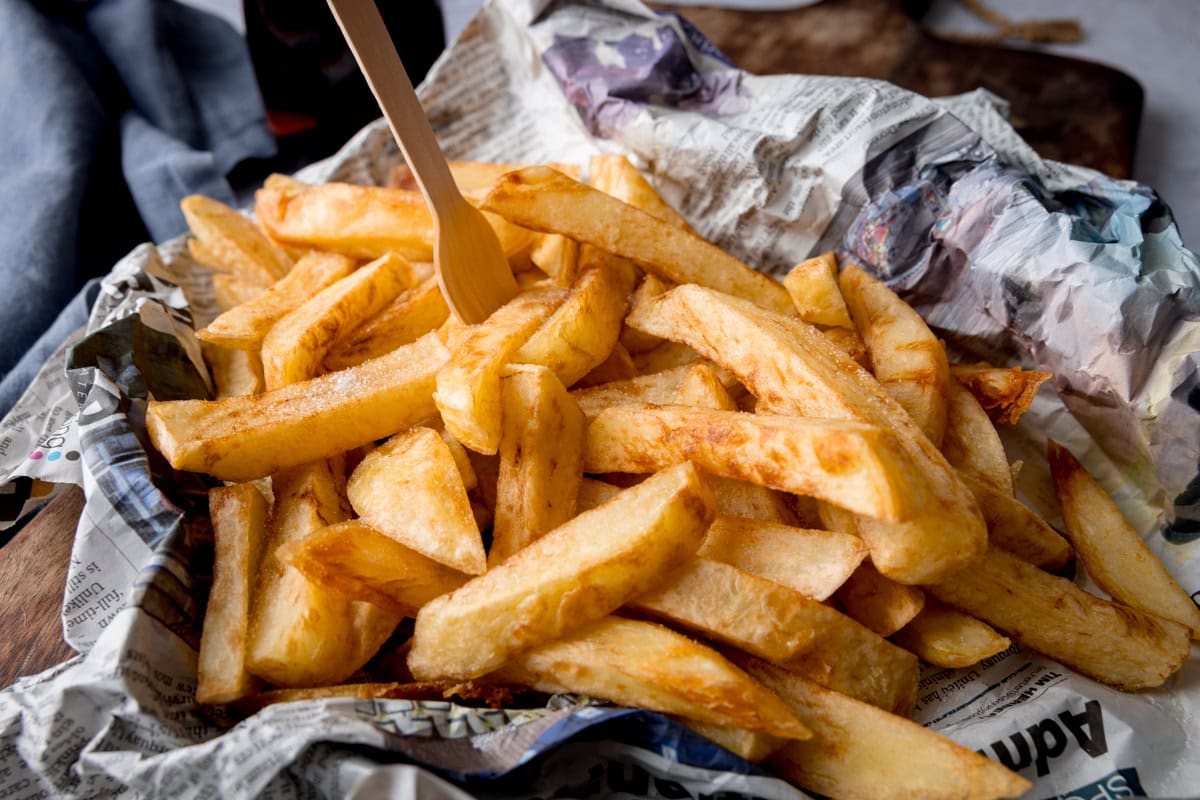 Chip Shop-Style Chips