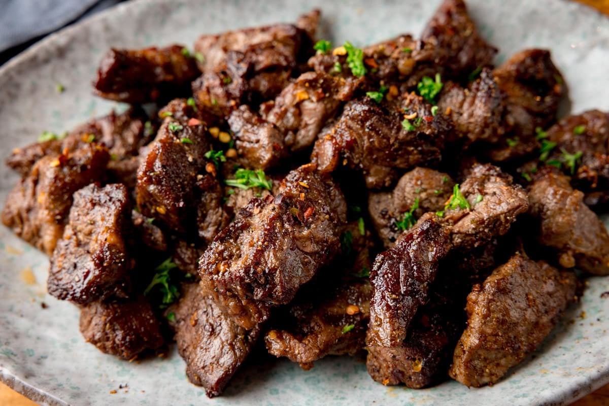 Air Fryer Steak Bites