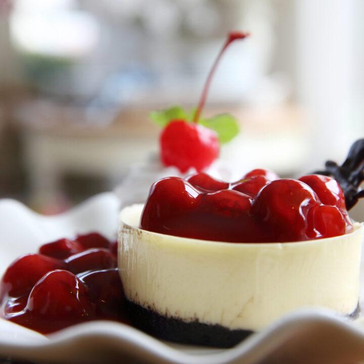 Cherry cheesecake recipe