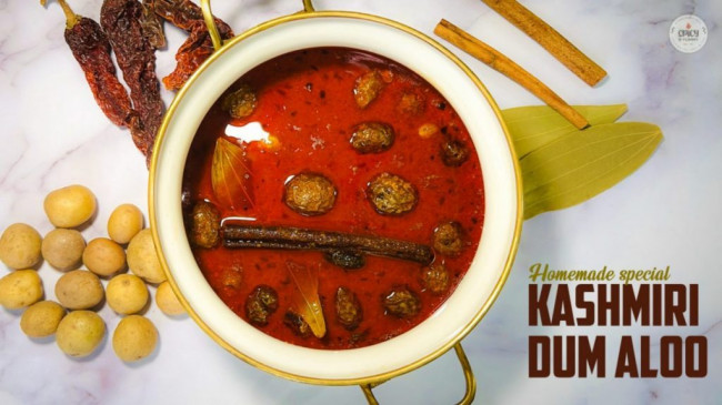 How To Make Kashmiri Dum Aloo Recipe