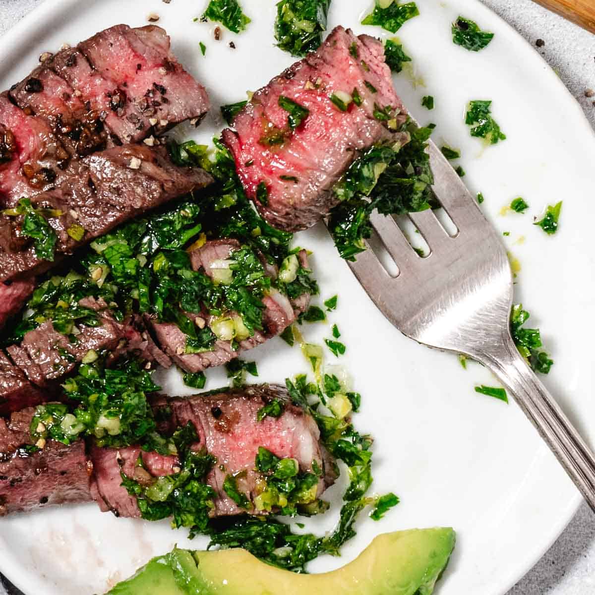 Seared Steak with Gremolata