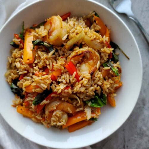 Thai basil fried rice
