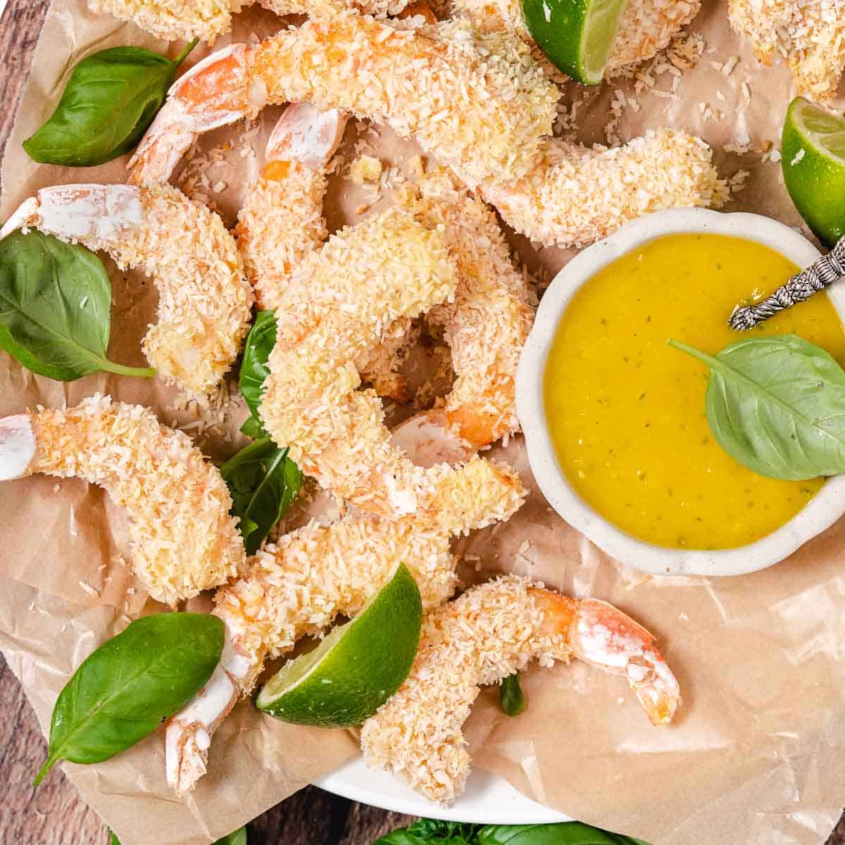 Oven Baked Coconut Shrimp