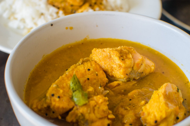 South Indian Style Fish Curry