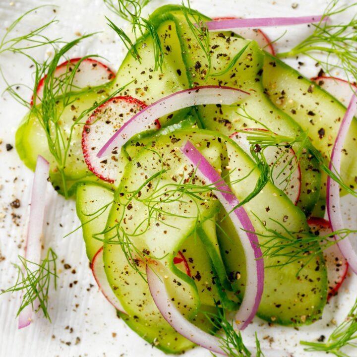 Simple Cucumber Salad Recipe