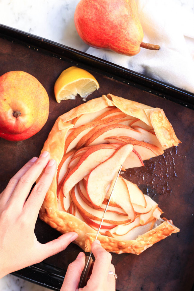 Red Pear Galette