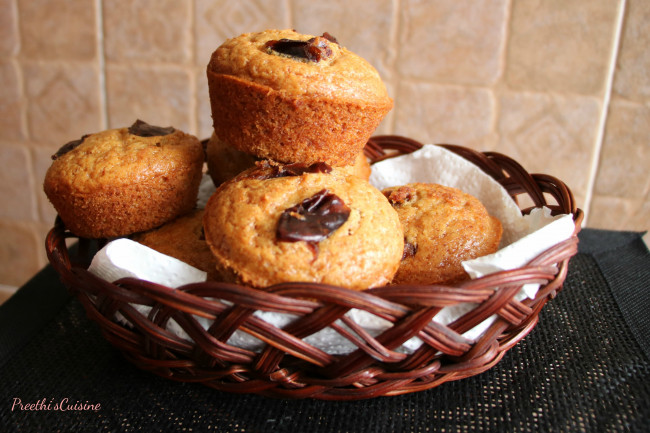 dates cuppies (sugarless ,eggless & butterless)