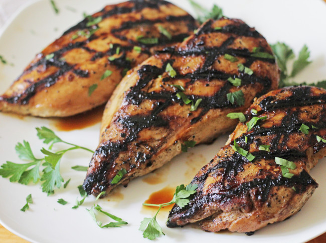 Apricot Grilled Chicken