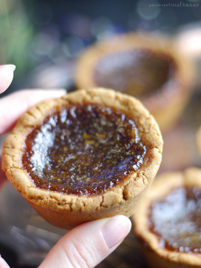Butter Tarts - Free From: Gluten, Dairy, Eggs, Refined Sugar, Corn, And Added Oils