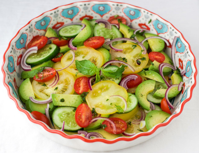 Mediterranean Salad - Vegan