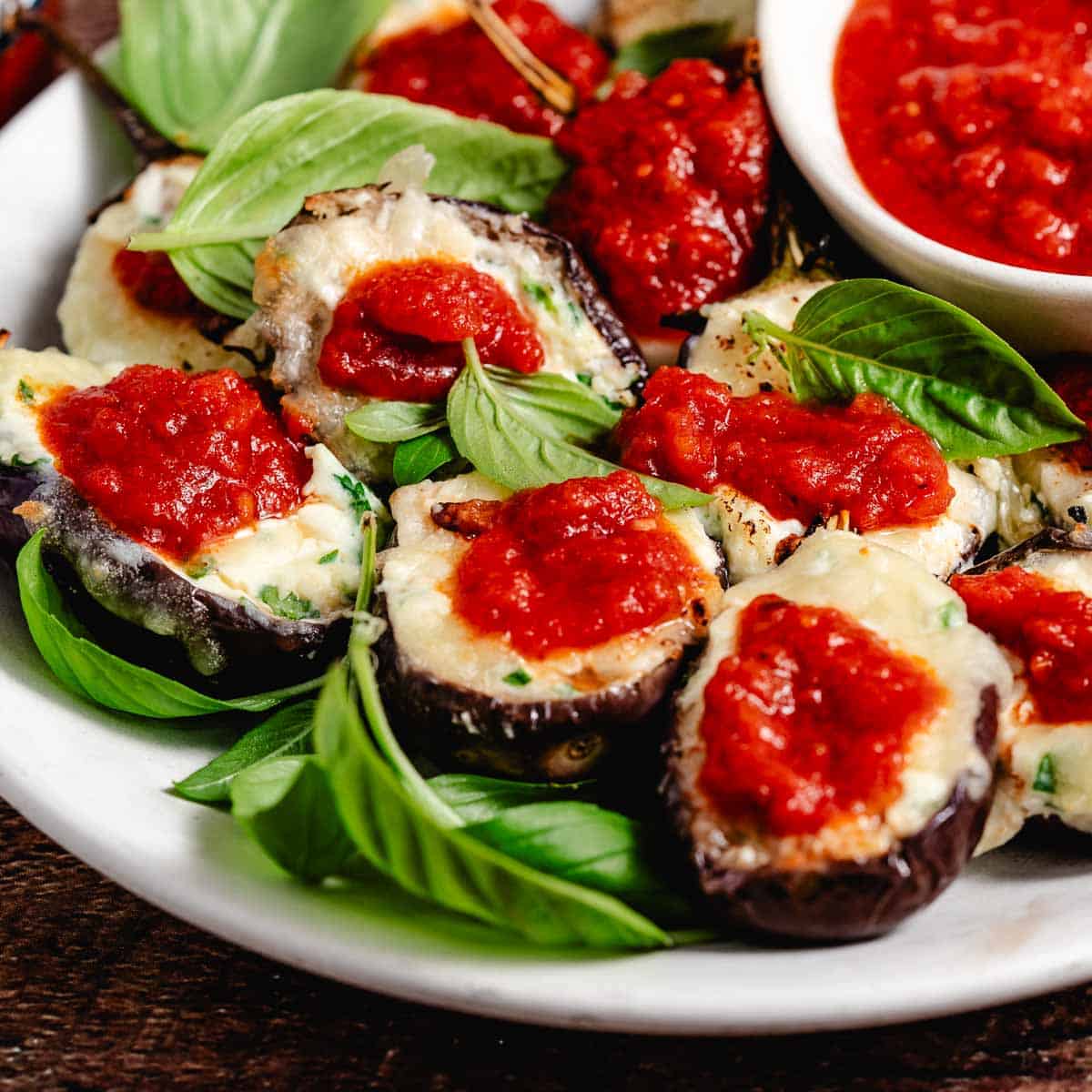 Baby Eggplant Parmigiana