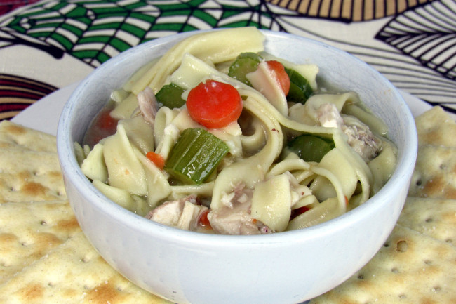 Chicken Noodle Soup Recipe - The Grazing Glutton