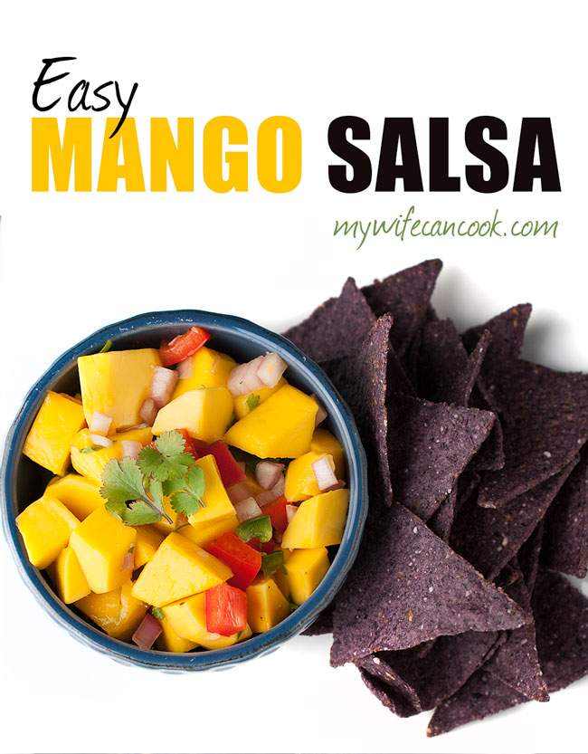 easy mango salsa recipe