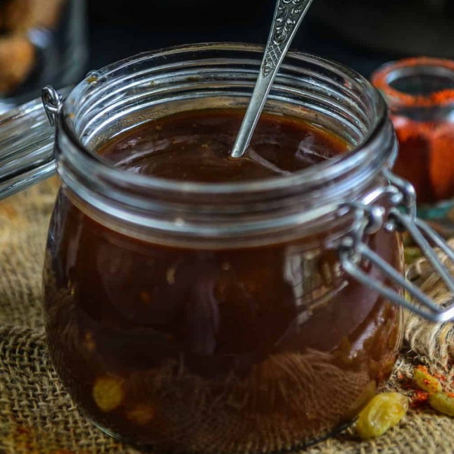 Sweet Tamarind Chutney Recipe | Indian Tamarind Sauce