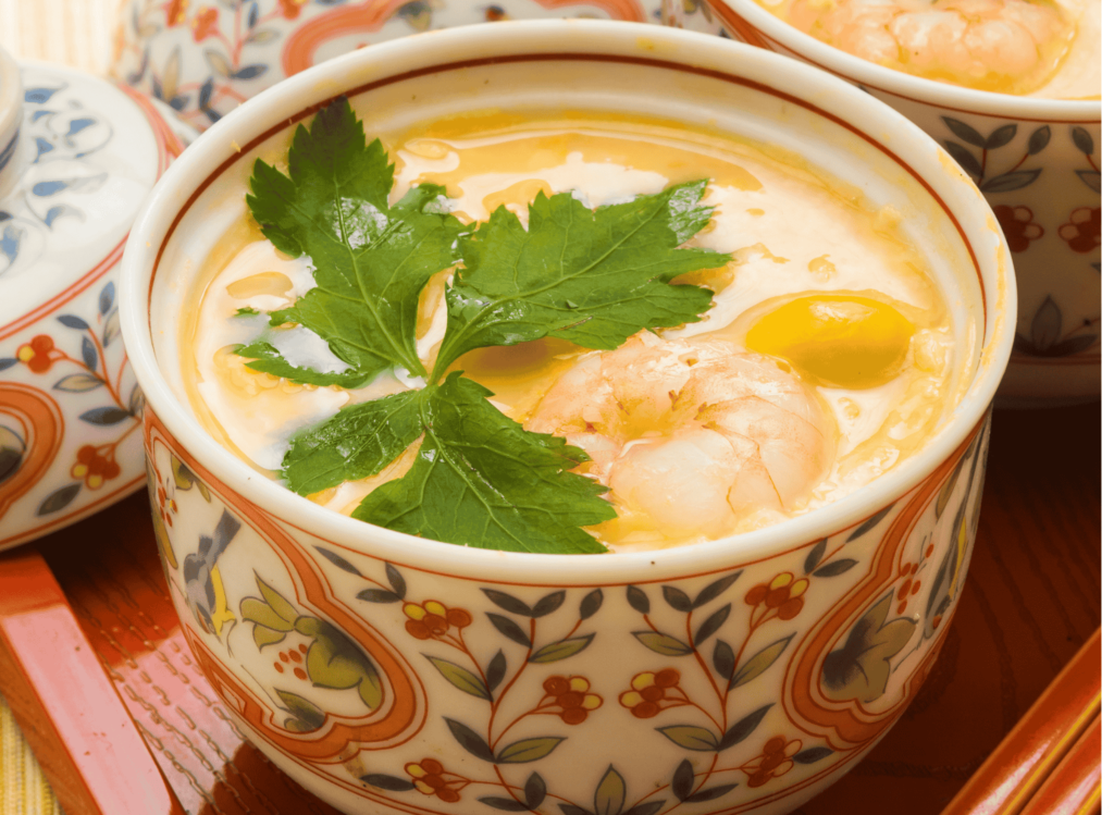 Japanese Chawanmushi (Savory Egg Custard)