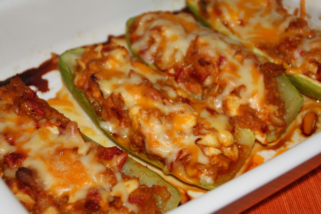 Zucchini Stuffed with Shrimp - All recipes blog