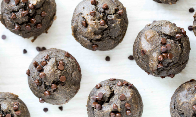 Gluten-Free Chocolate Protein Muffins