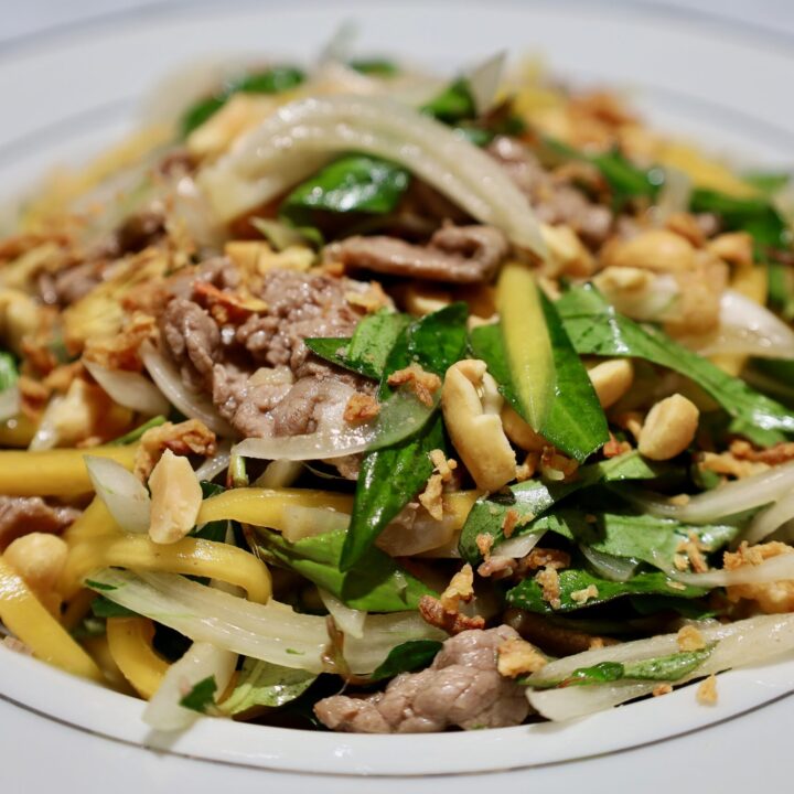 Vietnamese Coriander Salad with Beef (Goi Bo Rau Ram)