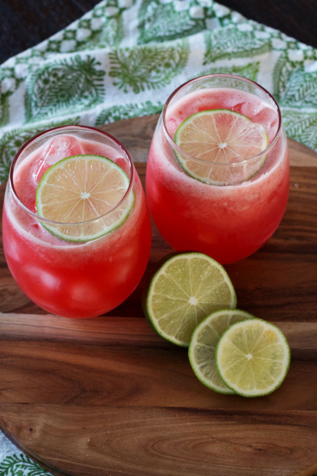 Strawberry Lime Iced Tea » Blender Happy