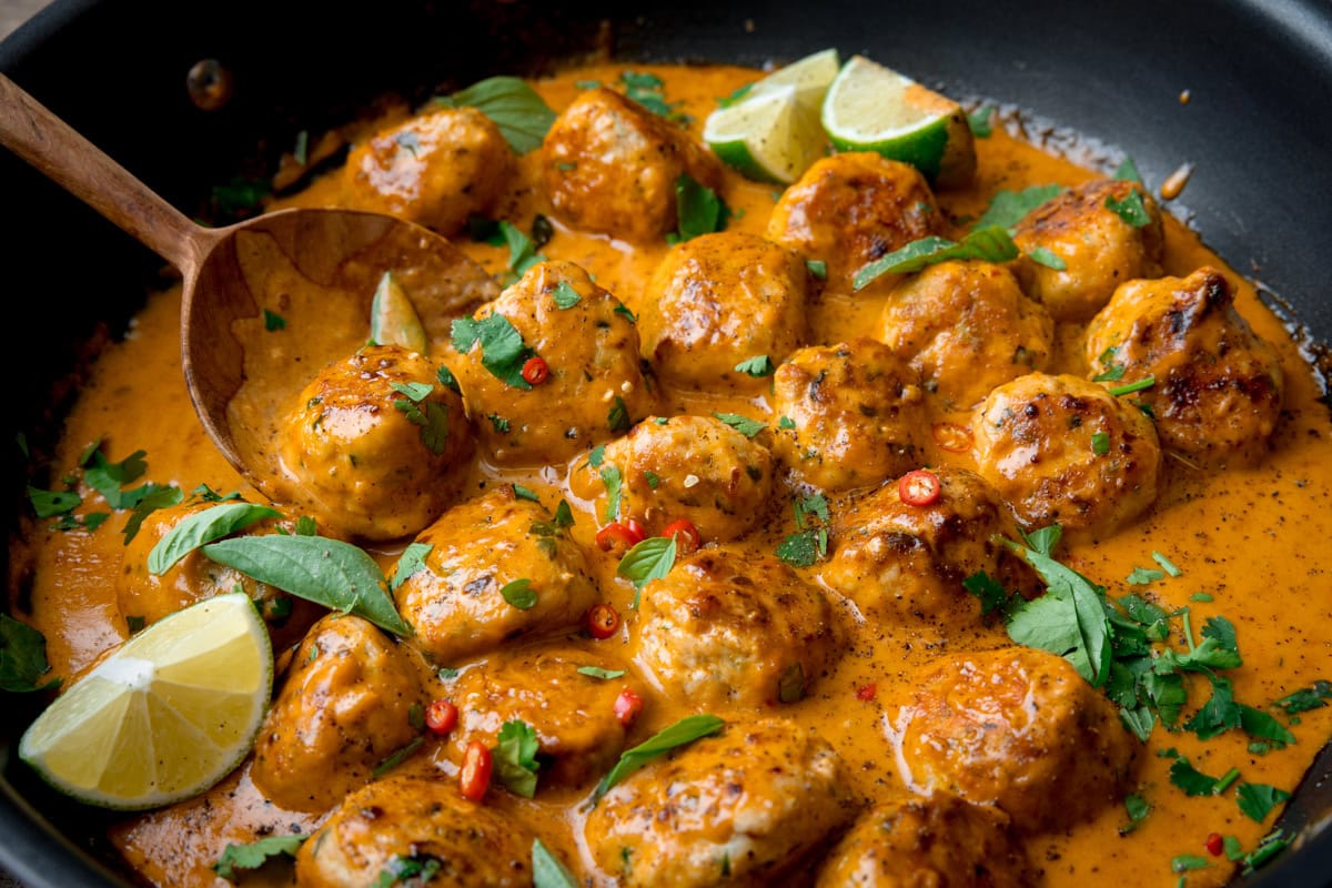 Chicken Meatball Curry